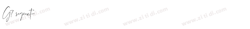 G7 segment字体转换